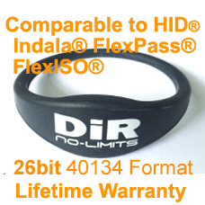 Proximity 26bit 40134 Indala HID wristband